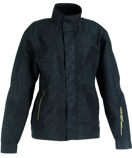 galvin green Ladies Aurora Jacket Black Embossed/Gold