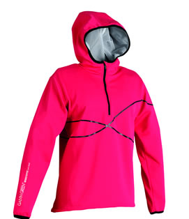 galvin green Ladies Bea Hoodie Raspberry/White