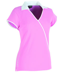 Galvin Green Ladies Jasmine Shirt Rose/White