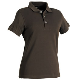 galvin green Ladies Jazz Golf Shirt Chocolate