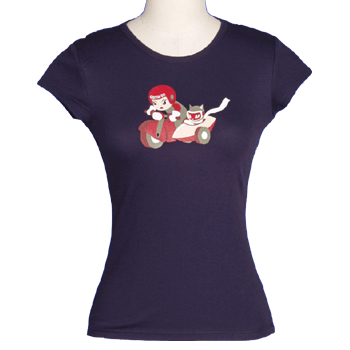 Gama Go Kitty Sidecar Tee