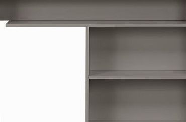 Gami by Gautier Gami Jeko Bookcase Headboard - Grey