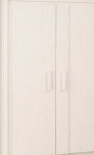 Gami by Gautier Gami Montana Bleached Ash 2 Door Wardrobe