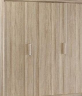 Gami by Gautier Gami Montana Grey Oak 3 Door Wardrobe