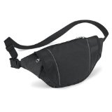 Bum bag black hip waist bag