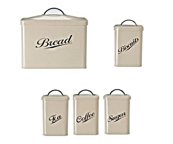 Garden Trading Streamline Bread Bin Set