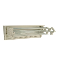 White Beech and Zinc Hanging Clothes Dryer