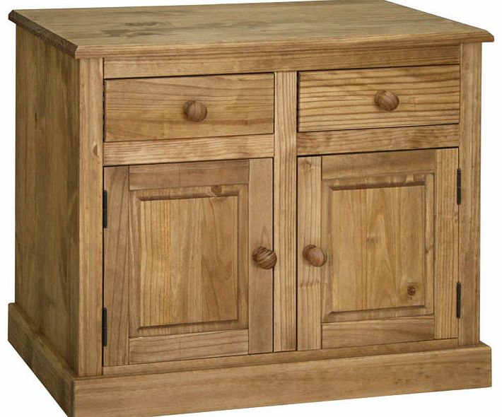 Classic Cotswold Pine 2 Door 2 Drawer Sideboard