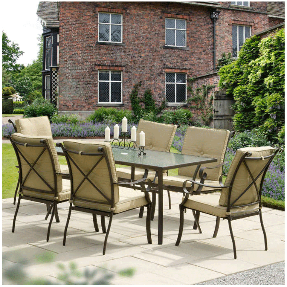 Ferndown 7 Piece Garden & Conservatory Dining Set