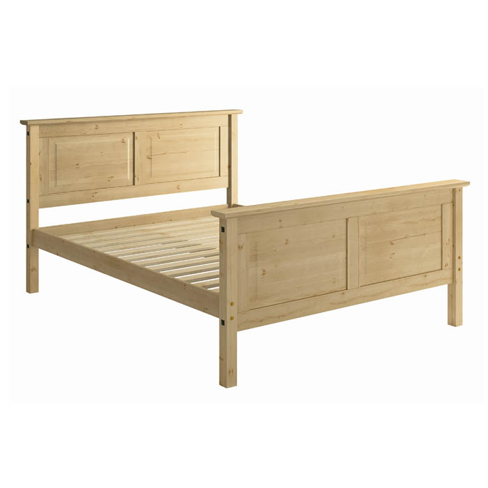 Santa Fe High End Pine Single Bedstead