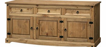 Toluca Corona Pine Large Sideboard