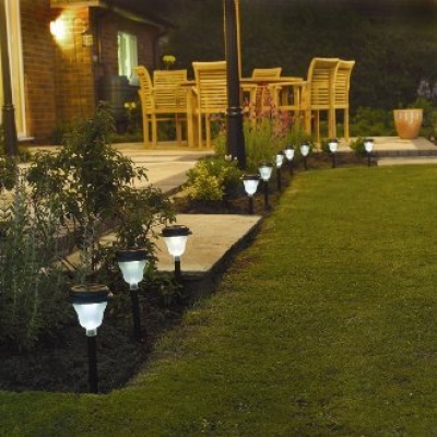 Compact Solar Garden Lights (10 Pack) 60981