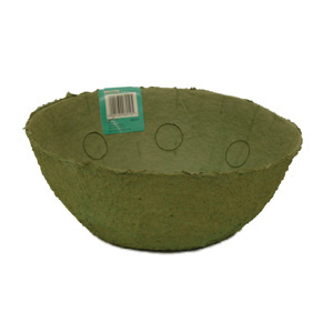 Round Hanging Basket Fibre Liner - 12in