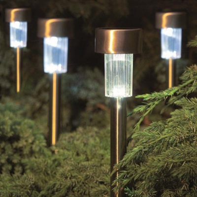 Gardman Solar Marker Garden Post Lights (10 Pack) 60982