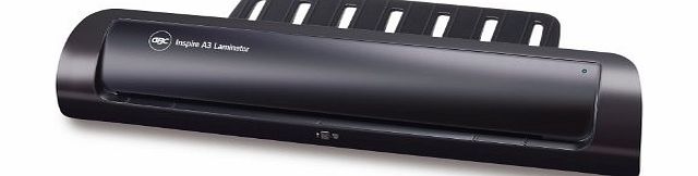 GBC Inspire A3 Laminator with Single Switch Operation Black