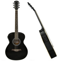 Concert Electro Acoustic Guitar Black