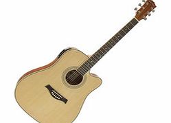 Deluxe Dreadnought Electro Acoustic Guitar