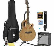 Deluxe Round Back Acoustic Guitar + Complete Pack