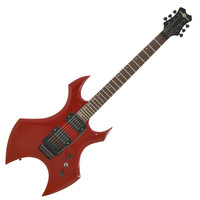Gear4Music Harlem Electric Guitar   Case by Gear4music Red
