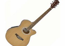 Thinline Electro Acoustic Guitar by Gear4music