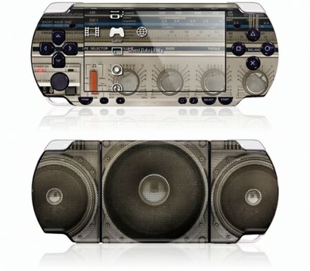 Gelaskins Sony PSP Slim / Lite GelaSkin Boombox by Lyle