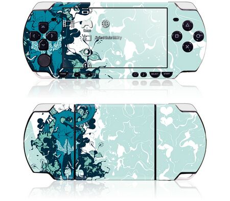 Sony PSP Slim / Lite GelaSkin The Love Cow by