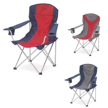 Gelert Athena Folding Chair-Steel