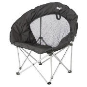 GELERT CALDERA MOON CHAIR - BLACK