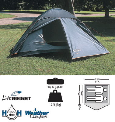 GELERT Eiger 2 Tent