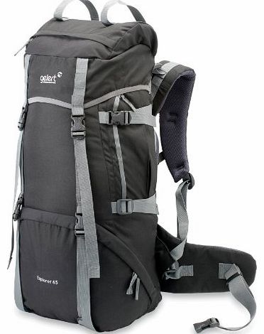 Gelert Explorer Rucksack - Black, 65 Litre