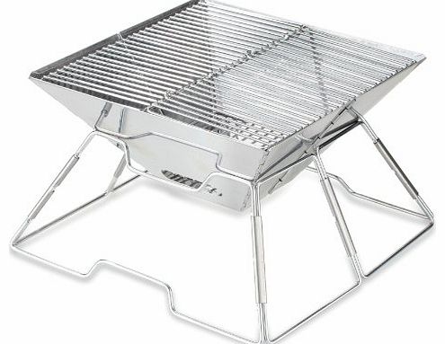 Gelert Foldable Barbeque - Silver