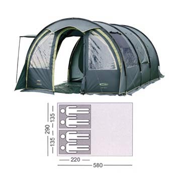 Gelert Lokon Vario 4 Tent