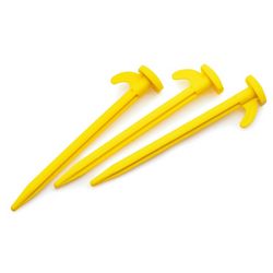 Gelert Pack of 5 8 Plastic Power Pegs