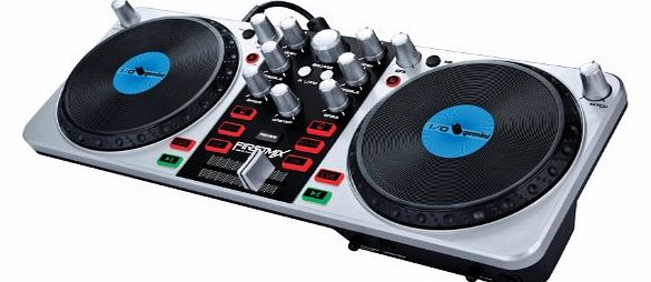 Gemini FirstMix I/O USB DJ Midi Controller with Soundcard