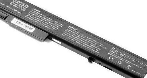 Generic 14.4V 4800mAh Replacement Laptop Battery HSTNN-OB60 For HP EliteBook 8530p 8530w 8540p 8540w; HP EliteBook 8730w 8740w