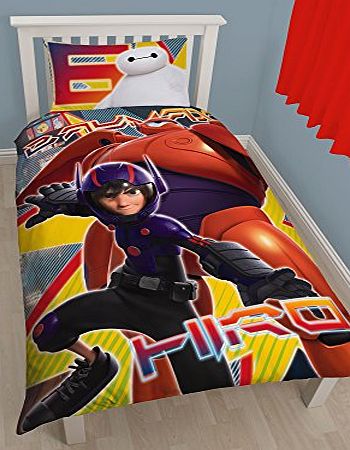 Generic Disney Big Hero Six Hiro Single Duvet Cover and