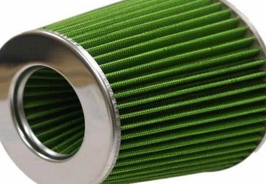 Generic GREEN EASY FIT GREEN EASY FIT UNIVERSAL CAR AIR FILTER MOTOR SPORT SOUND INVERTED INTAKE KIT CAR AIR CAR AIR FILTER T lt;SP-1amp;1209*4gt;