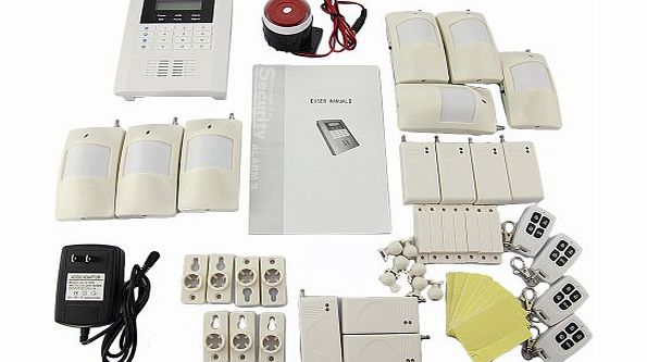 Generic Home Security Alarm Burglar System A18 101 Zones Wireless Quad 4-Bands GSM PSTN