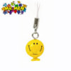 Generic Mr Men Mobile Phone Charm - Mr Happy