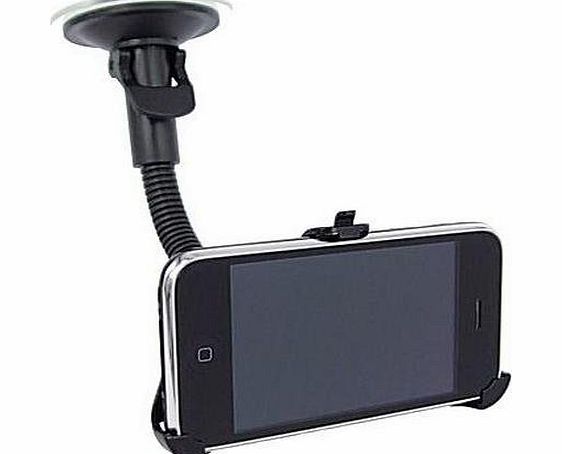 GenesysUK APPLE IN CAR MOUNT CRADLE HOLDER FOR IPHONE 4 OR 4S SATELLITE NAVIGATION HOLDER