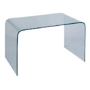 Geneva Glass Desk, Black