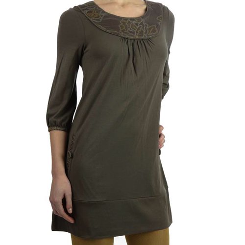 Ladies Gentle Fawn Global Dress Walnut