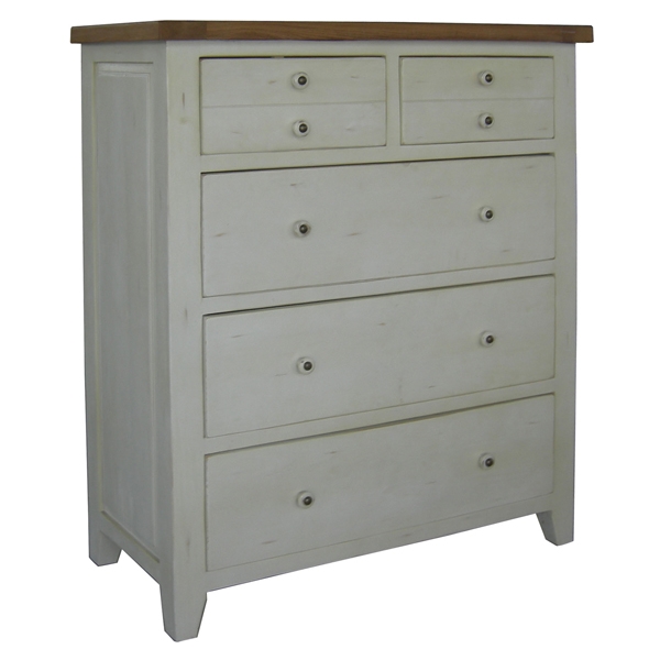 Painted 5 Drawer Chest