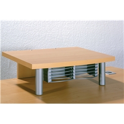 Silver/Pear Euro Range Monitor Stand WxDxH: