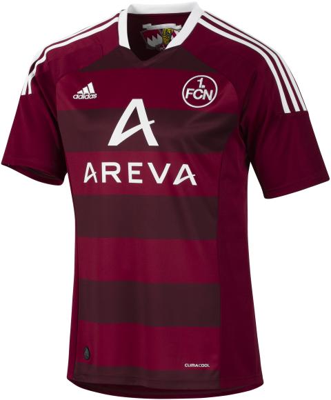 German teams Adidas 2011-12 FC Nurnberg Adidas Home Football Shirt