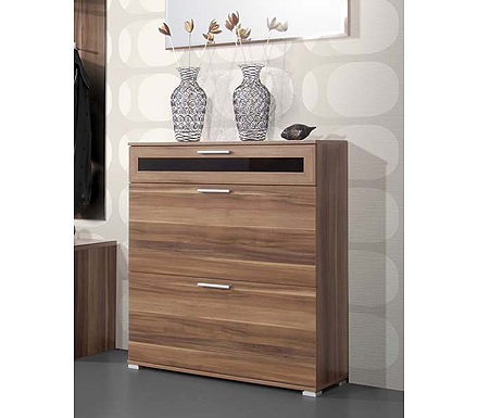 Germania Clearance - Mataro Shoe Cabinet in Walnut