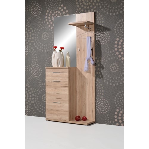 Germania Compact Wardrobe in Oak