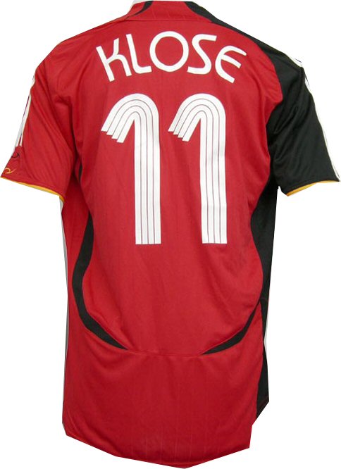 Adidas Germany away (Klose 11) 06/07