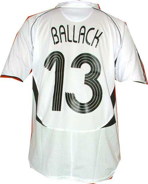 Adidas Germany home (Ballack 13) 06/07