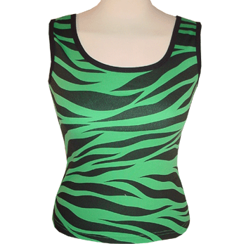 Get Cutie Zebra Vest Top